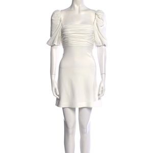 Cinq à sept white mini dress